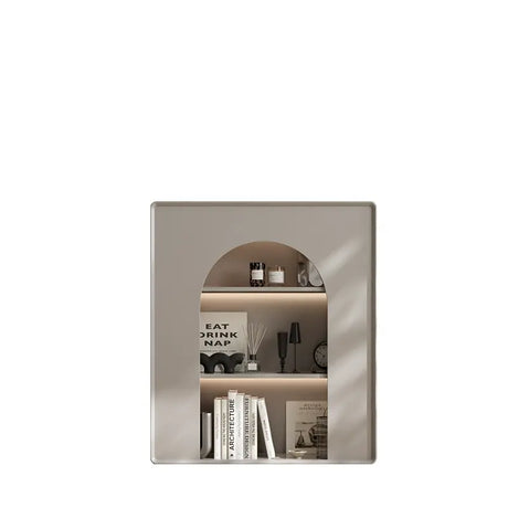 LINYUE Amelie Cream Arched Shelf Fireplace Decoration Cabinet from LINYUE