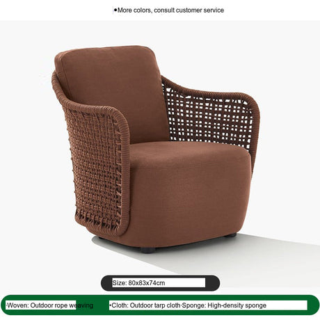 DIME GARDEN Lisandra Stylish Rattan Outdoor Sofa from DIME GARDEN