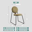 ABOUT WHITE Suyama Elegant Minimalist Dining Chair from ABOUT WHITE