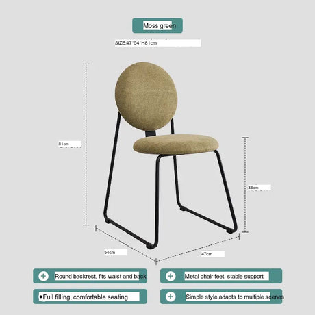 ABOUT WHITE Suyama Elegant Minimalist Dining Chair from ABOUT WHITE