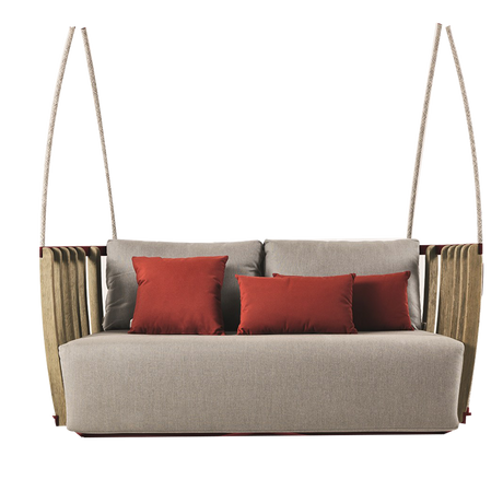 DIME GARDEN Santiago Rustic Double Lazy Rocking Chair from DIME GARDEN