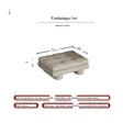 TELLS Marisol Lightweight Down Insulated Fabric Module from TELLS