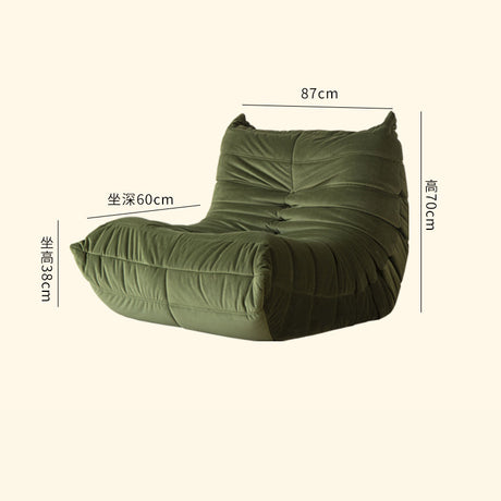 LAIMO Penelope Cozy Leisure Caterpillar Sofa from LAIMO