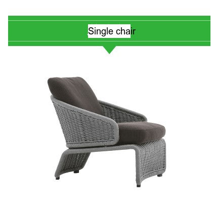 RATTAN SPACE Thessa Minimalist Chic Coffee Table Set from RATTAN SPACE