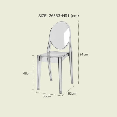 LAZYSPACE Amelia Ghost Highchair from LAZYSPACE