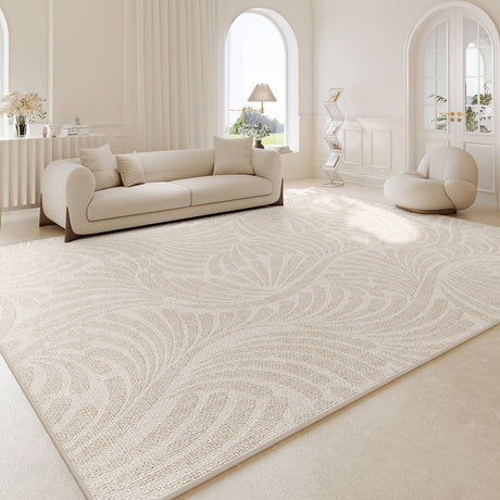 PIXEL Vasya Soft Cream Waterproof Area Carpet from PIXEL