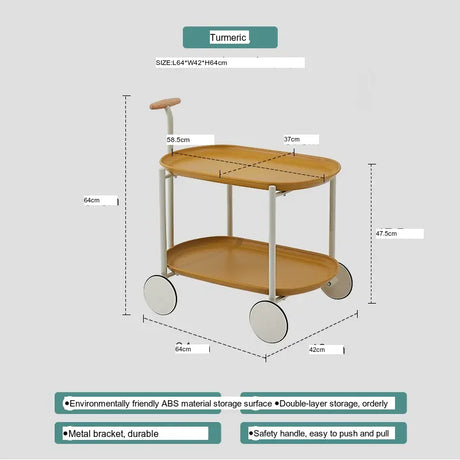 ABOUT WHITE Zephyra Compact Versatile Coffee Table from ABOUT WHITE