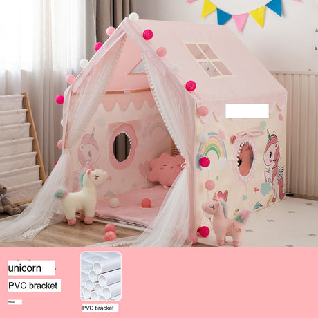 LITTLE DOVE Santiago Enchanted Indoor Castle Tent Playhouse from LITTLE DOVE