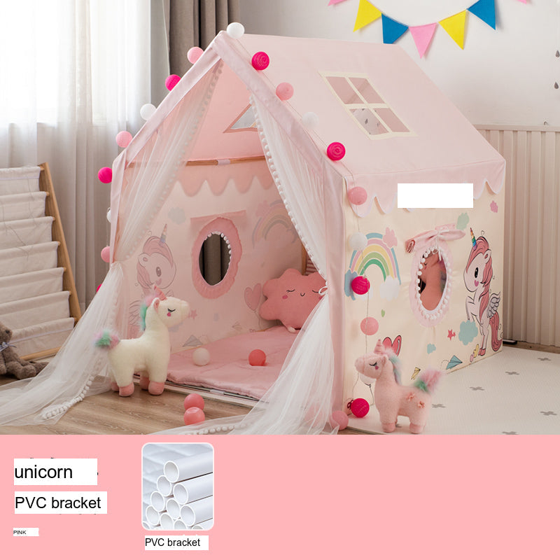 LITTLE DOVE Santiago Enchanted Indoor Castle Tent Playhouse from LITTLE DOVE