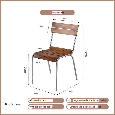 NIYE Ashtyn Rustic Simple Retro Nordic Dining Chair from NIYE