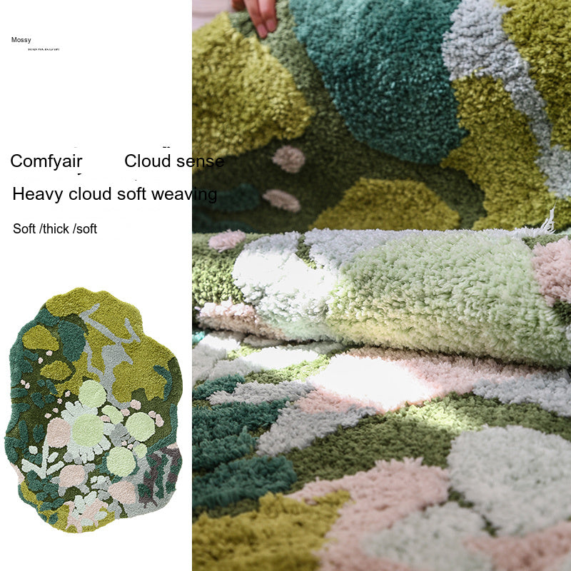 MOXI Elowen Plush Eco-Friendly Round Carpet from MOXI