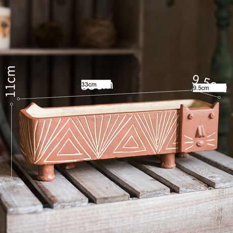 JUHAN Mirabel Artistic Floral Creative Storage Pot from JUHAN
