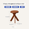 HANKE Zephyra Sleek Natural Wood Minimalistic Coffee Table from HANKE