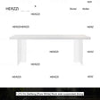 HERZZI Tamsin Stylish Black Acrylic Dining Table from HERZZI
