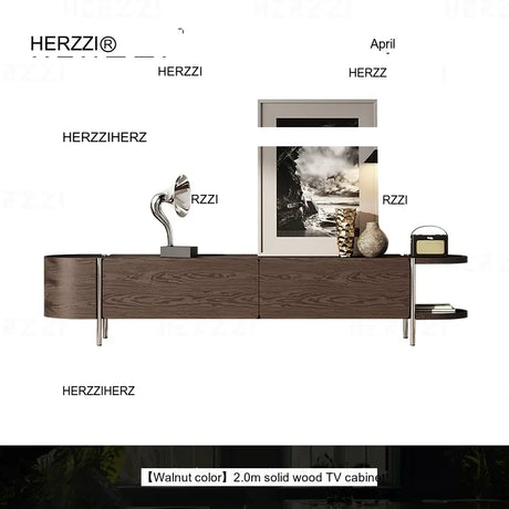 HERZZI Marcellus Elegant Composite Black Coffee Table Set from HERZZI