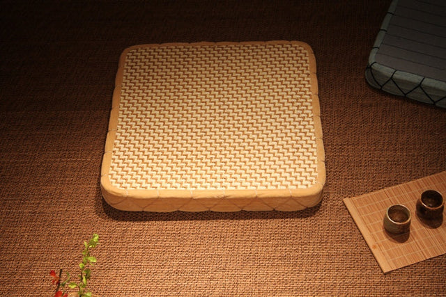 PAULOWNIA Haruki Cozy Japanese Tatami Cushion from PAULOWNIA