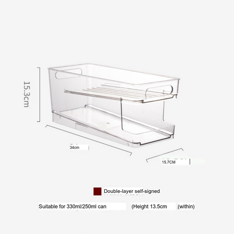 SUCO Yoshiko Durable Double-Layer Storage Box from SUCO