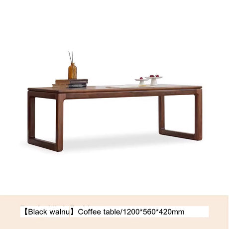 GENJI Elysium Elegant Black Walnut Tea Table from GENJI