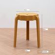 NIYE Eldridge Versatile Round Plastic Stool from NIYE