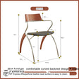 NIYE Calista Creative Bauhaus Armrest Leisure Chair from NIYE