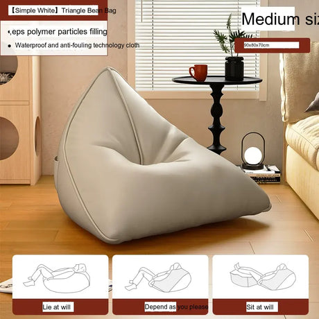 LEDONG Kenji Versatile Cozy Bean Bag Chair from LEDONG