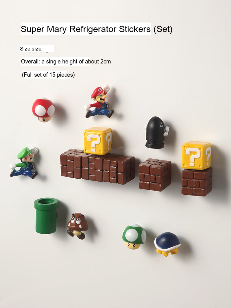 BEN HANMEI Isolde Playful 3D Cartoon Fridge Magnet Set from BEN HANMEI