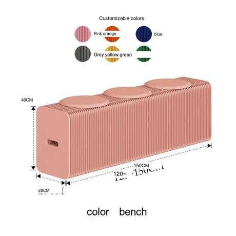 SHIBA Ichiro Stylish Telescopic Folding Bench from SHIBA