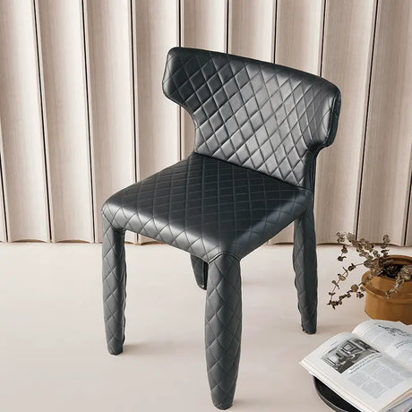 MOXER Valentina Chic Minimalist Leather Dining Chair from MOXER