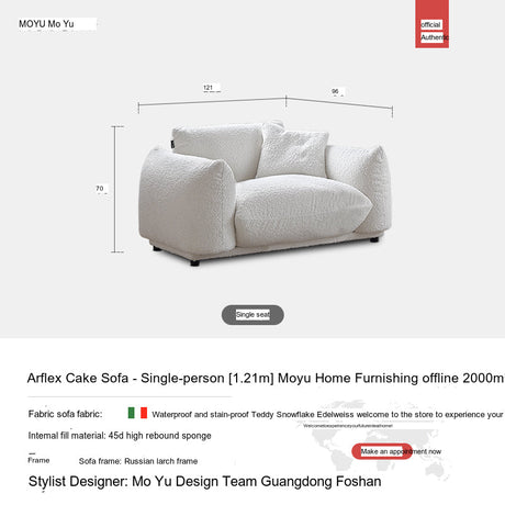 MOYU Lichtenstein Chic Designer Sofa from MOYU