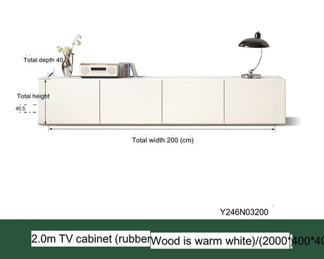 GENJI Lira Elegant Solid Wood TV Cabinet from GENJI
