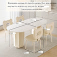 XIMIKA Isadora Elegant Light Dining Table from XIMIKA