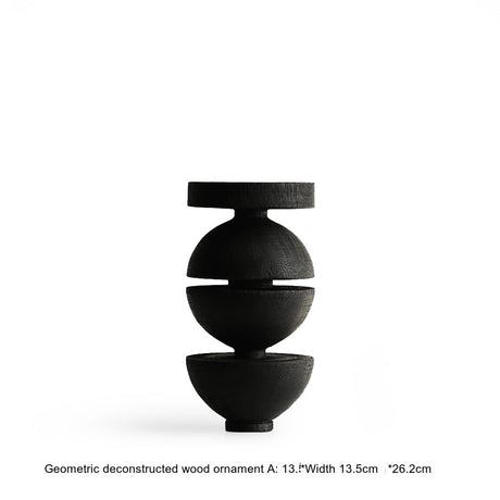 VAVINCI Elowen Unique Solid Wood Geometric Ornaments from VAVINCI
