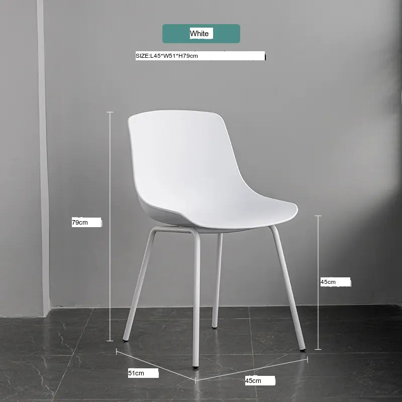 ABOUT WHITE Kiyomizu Elegant Minimalist Dining Chair from ABOUT WHITE