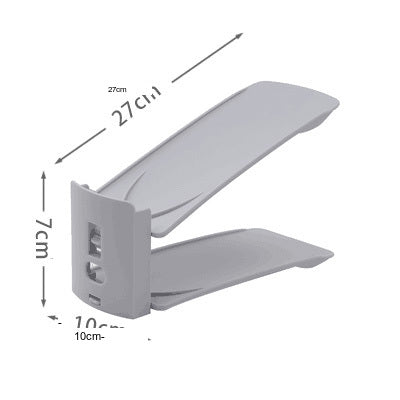 BOER Takumi Stylish Adjustable Double-Layer Shoe Rack from BOER