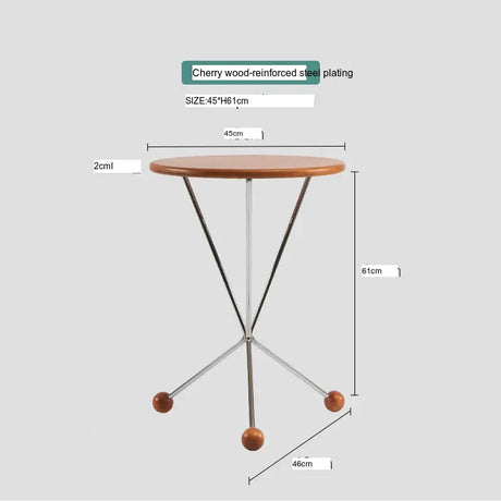 ABOUT WHITE Akira Elegant Cherry Light Luxury Coffee Table from ABOUT WHITE