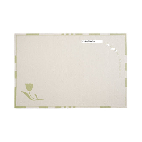 MOMO'S TALK Marisol Waterproof Oil-Proof Cushion Table Pad from MOMO'S TALK