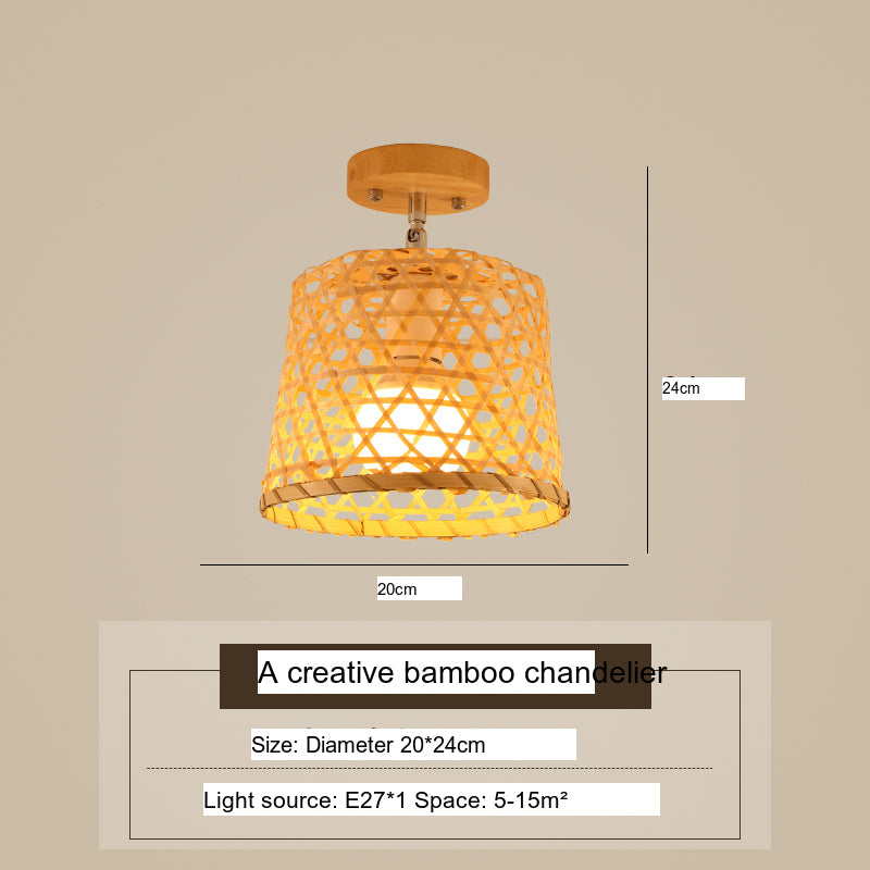 BOJI Kenji Vintage Rustic Lantern Ceiling Light from BOJI