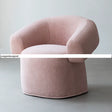SOOGOOD Elowen Chic Vintage Fabric Sofa Chair from SOOGOOD