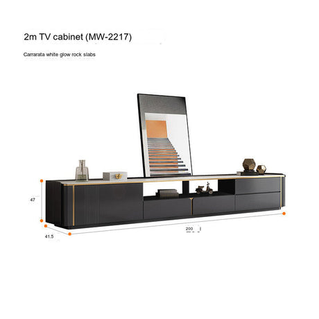 QUANMU Santiago Elegant Modern TV Cabinet from QUANMU