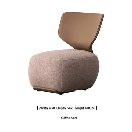 MOXER Shinju Light Luxury Nordic Recliner Chair from MOXER