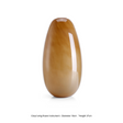 VAVINCI Ashtin Sleek Modern Orange Gloss Jewelry Decoration from VAVINCI