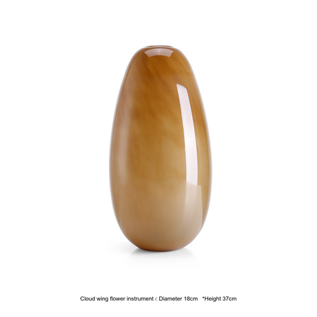 VAVINCI Ashtin Sleek Modern Orange Gloss Jewelry Decoration from VAVINCI