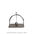 VAVINCI Paloma Modern Metal Leather Paper Towel Rack from VAVINCI