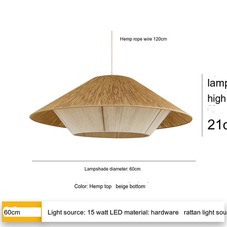 MAILANG Haruki Minimalist White Woven Ceiling Lamp. from MAILANG