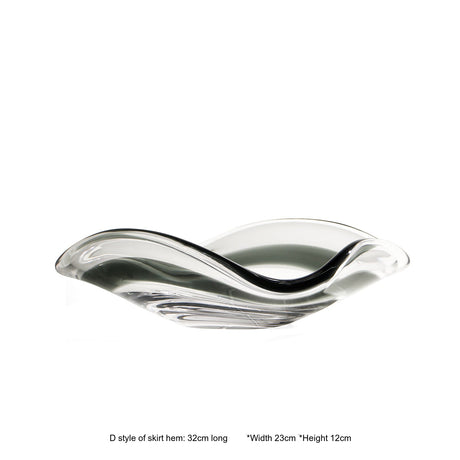 VAVINCI Santiago Sleek Transparent Glossy Coffee Table from VAVINCI