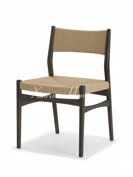 GENJI Aislinn Light Luxury Ash Wood Dining Chair from GENJI