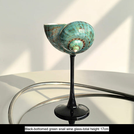 LIVETAI Marisol Elegant Natural Conch Shell Goblet from LIVETAI