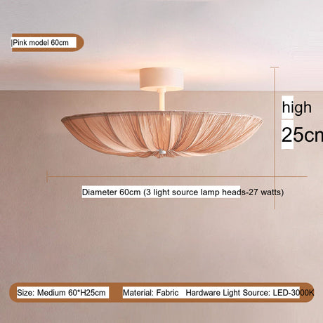 MAILANG Anorak Sleek Cream Lighting Ceiling Fixture from MAILANG