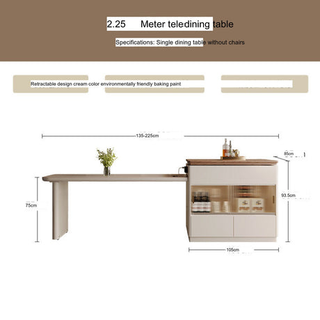 QUANMU Azura Versatile Modern Dining Table from QUANMU