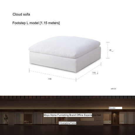 MOYU Isolde Plush Down Comfort Module Sofa from MOYU